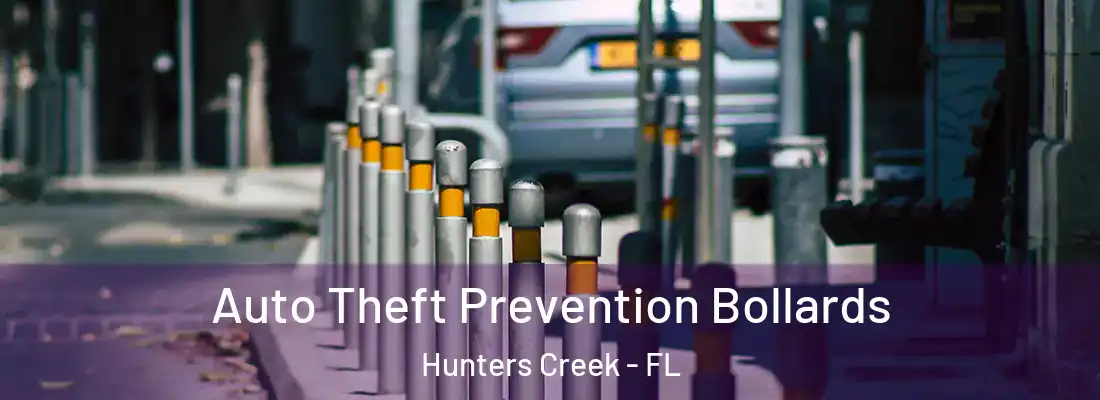 Auto Theft Prevention Bollards Hunters Creek - FL