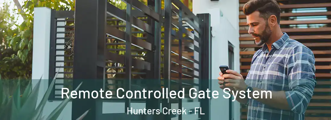 Remote Controlled Gate System Hunters Creek - FL